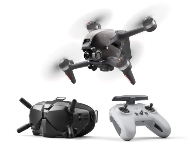 DJI FPV Drone Combo with Remote Controller and Goggles CP.FP.00000001.01 (Renewed)