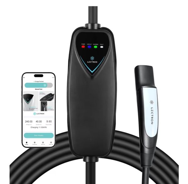 Screenshot_2025-10-21-00-25-44-496_com.amazon.mShop.android.shopping-edit Lectron Level 2 Tesla Charger (WiFi Version) - 240V, 40 Amp, NEMA 14-50 Plug, 16 ft Extension Cord - Portable Electric Car Charger for Tesla - Compatible with All Tesla Models 3/Y/S/X